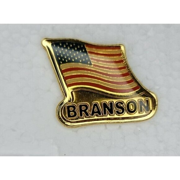 - BRANSON MISSOURI TRAVEL PIN Souvenir Hat and Tie Pin Lapel - Picture 2 of 4